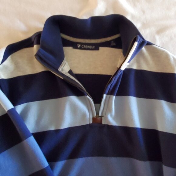 Cremieux Men's Slim Fit XL Long Sleeve 1/4 Zip Shirt - Picture 2 of 5